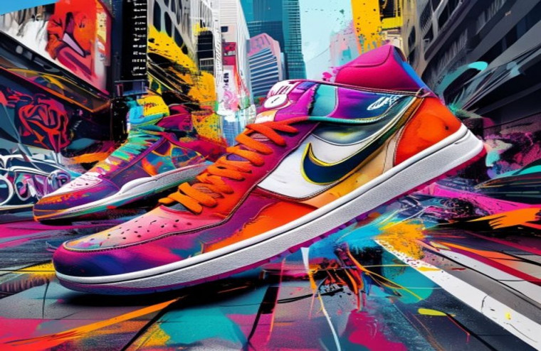 Nike Dunk Low AI Wallpaper