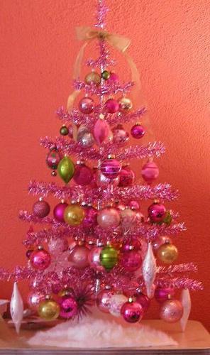 Free download Pink Christmas Tree Wallpaper Pink christmas tree