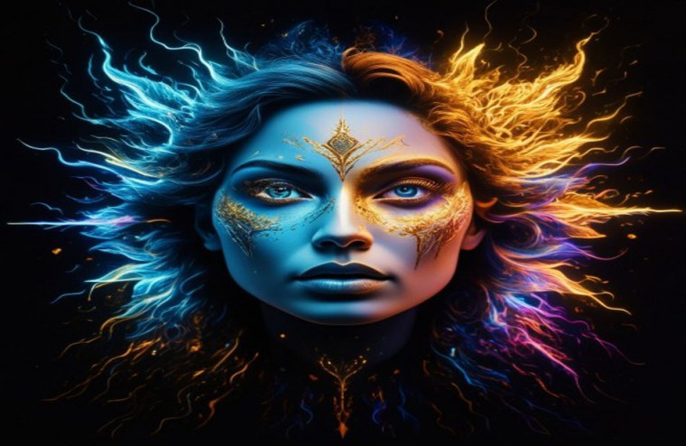 Black AI Background Pic