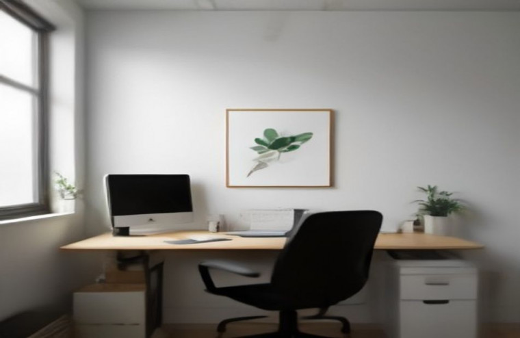 Office Work AI Wallpaper