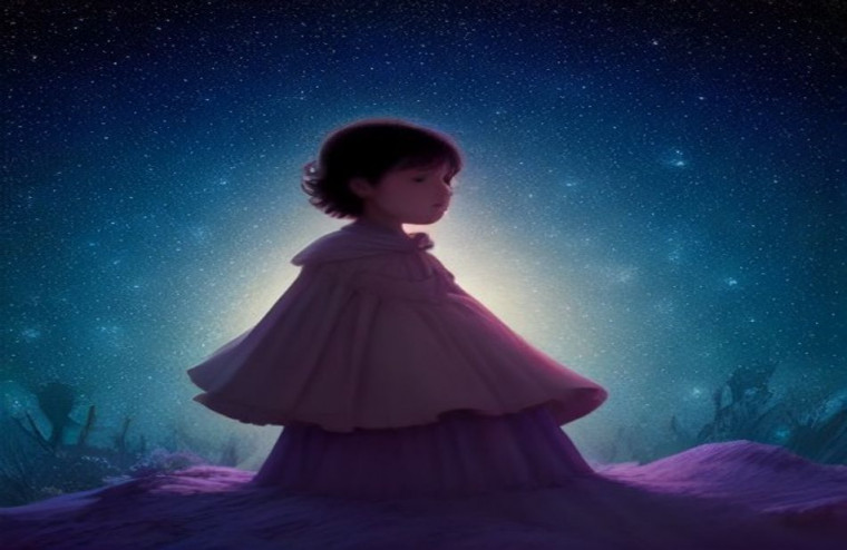The Little Prince AI Wallpaper