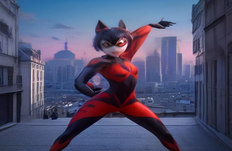 Miraculous Ladybug AI Wallpaper