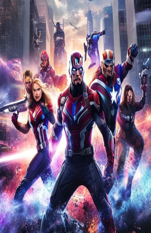 Avengers HD AI Wallpaper 1080p