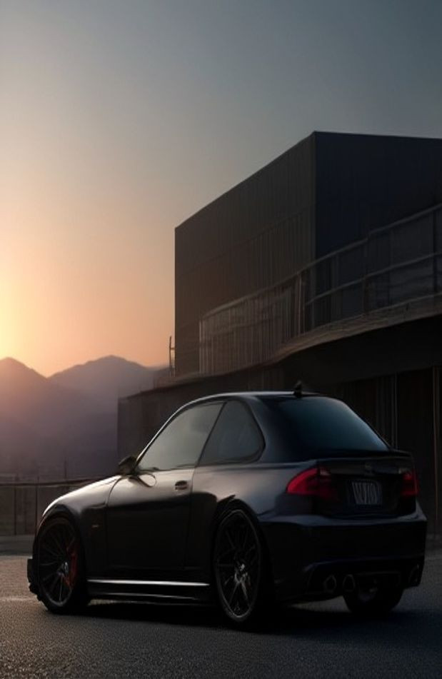 Bmw E46 HD AI Wallpaper
