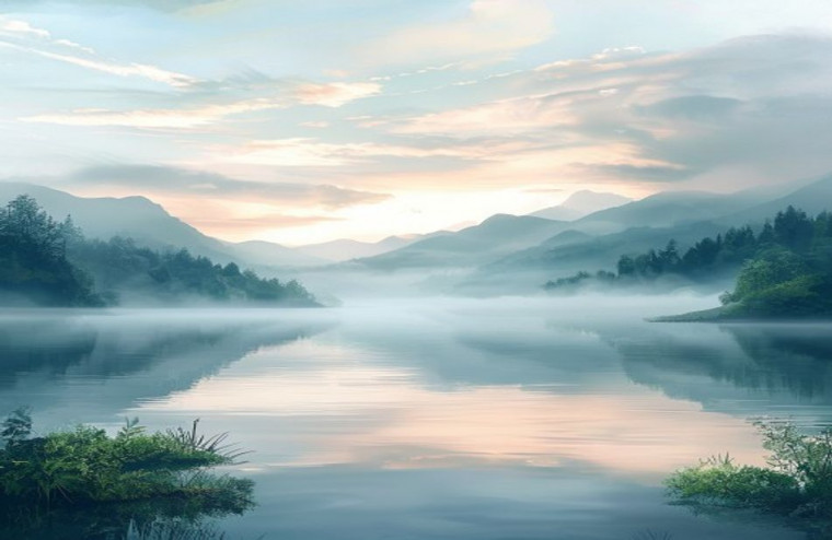 Be Still AI Wallpaper