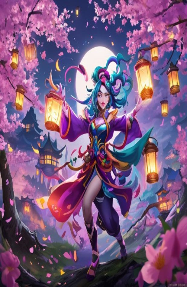 Hutao Genshin Impact AI Wallpaper