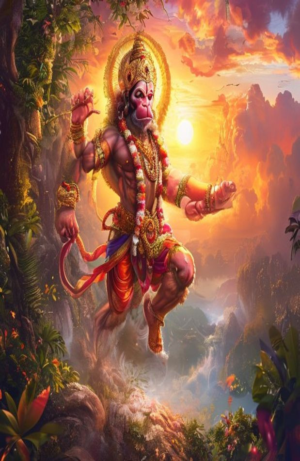 Hanuman AI Wallpaper HD