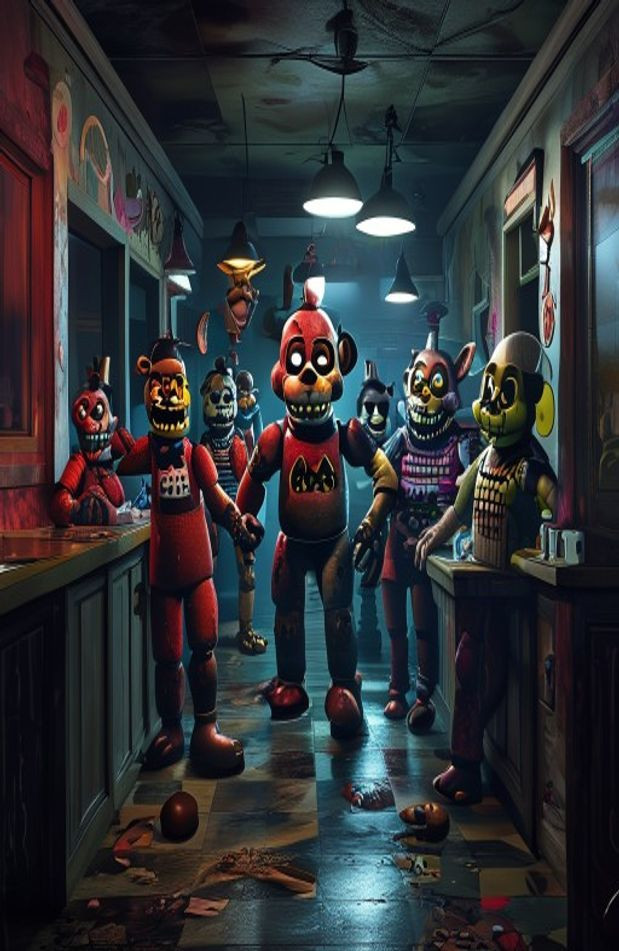 Fnaf Moving AI Wallpaper