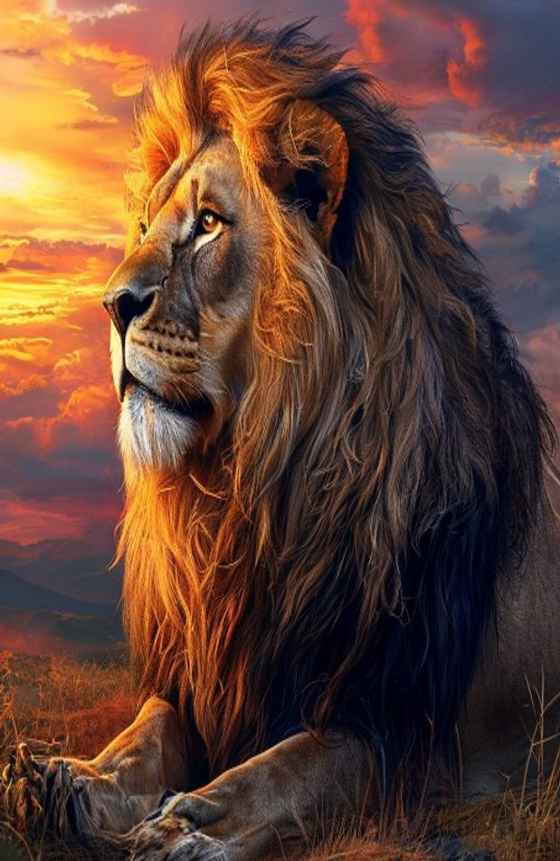Lion Of Judah AI Wallpaper