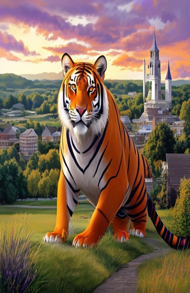 Clemson AI Wallpaper