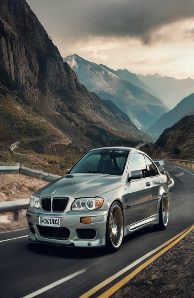 Bmw E46 HD AI Wallpaper