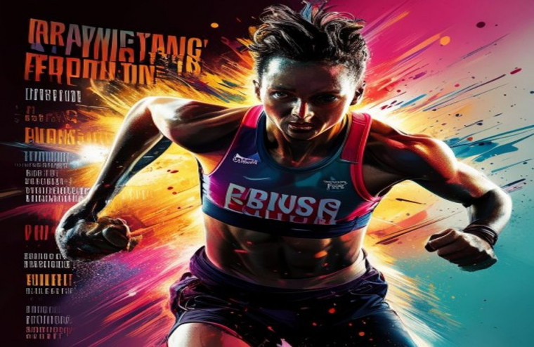 Athlete Motivation AI Wallpaper