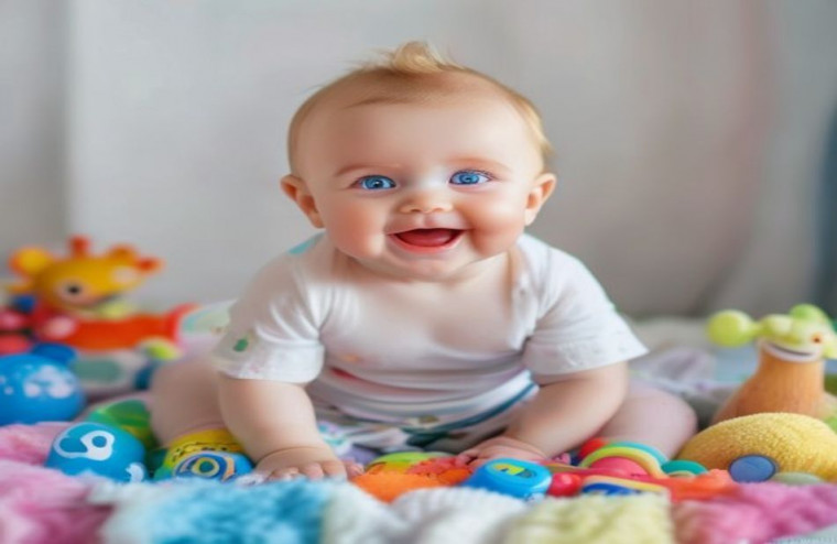 Baby Boy Image AI Wallpaper