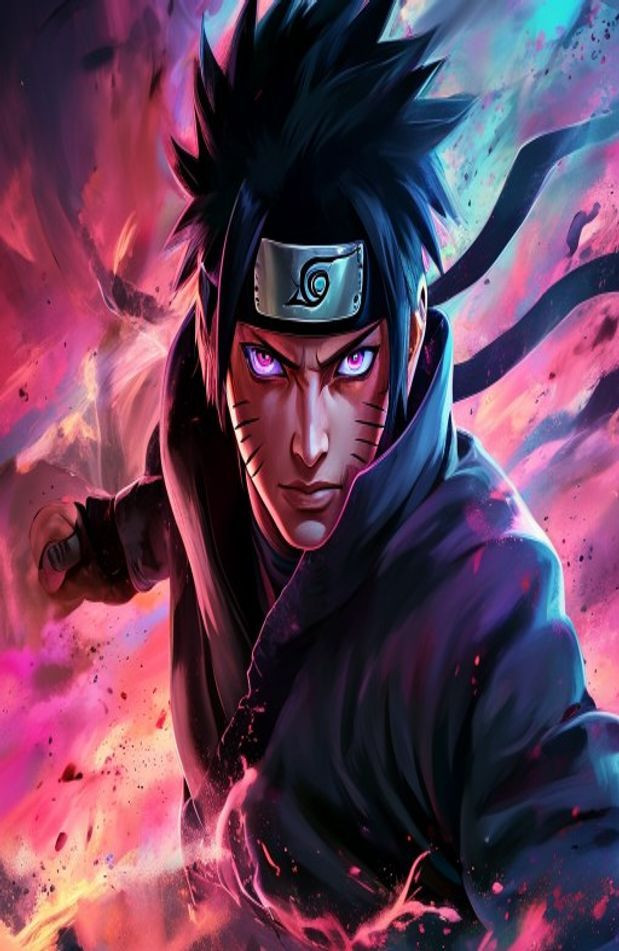 Sasuke Uchiha AI Wallpaper HD