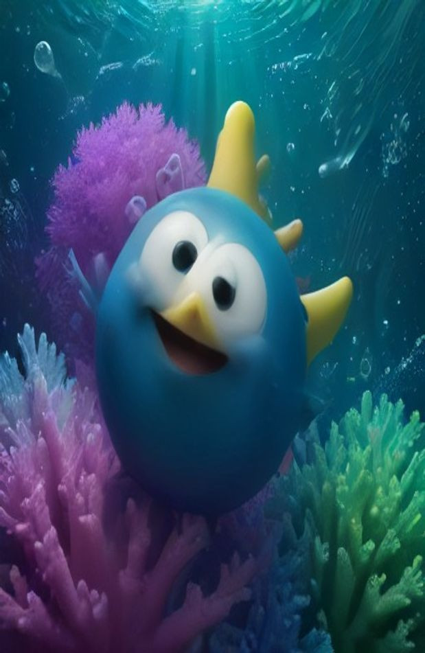 Surprised Patrick AI Wallpaper