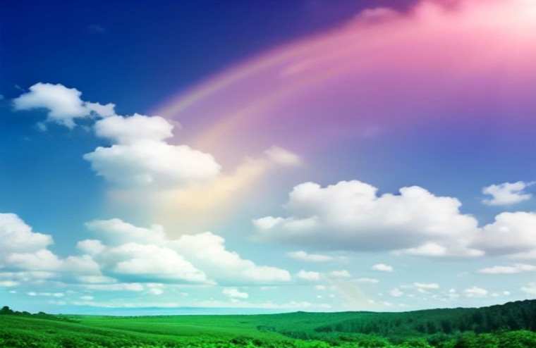 Rainbow AI Wallpaper