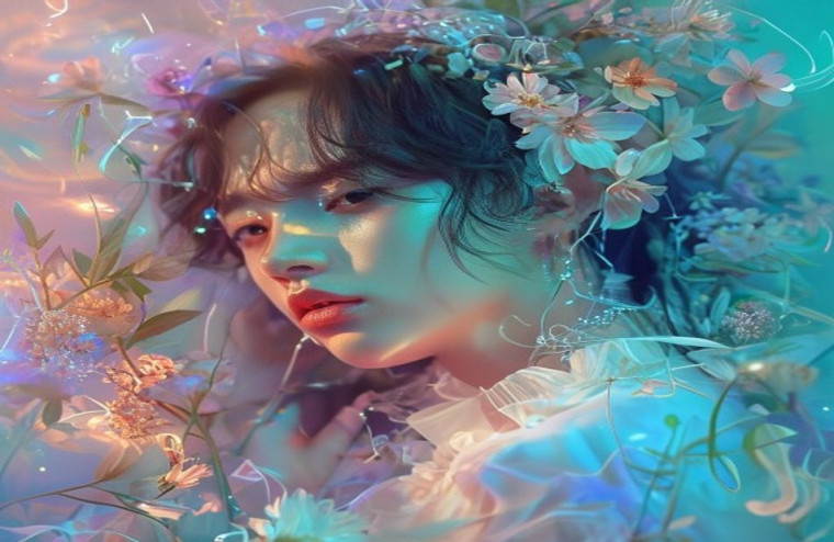 Bts Aesthetic AI Wallpaper