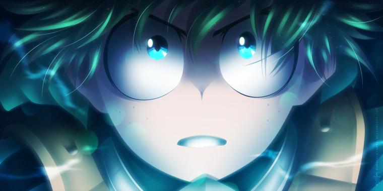 Free Download Angry Anime Boy My Hero Academia Izuku Midoriya Wallpaper