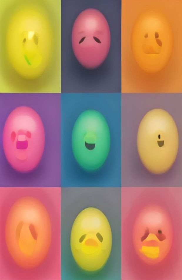 Smiley Ball AI Wallpaper