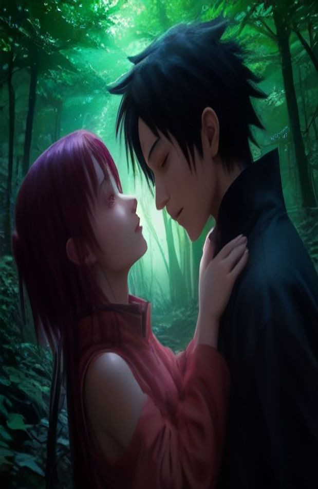 Obito And Rin AI Wallpaper