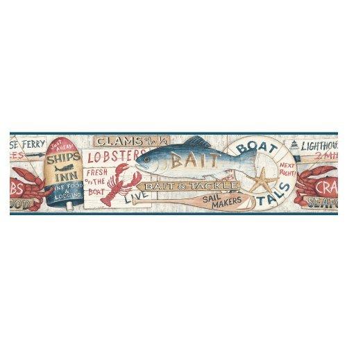 Free download Blue Nautical Wall Border Ocean Room Decor Wallpaper Border [1800x1080] for your