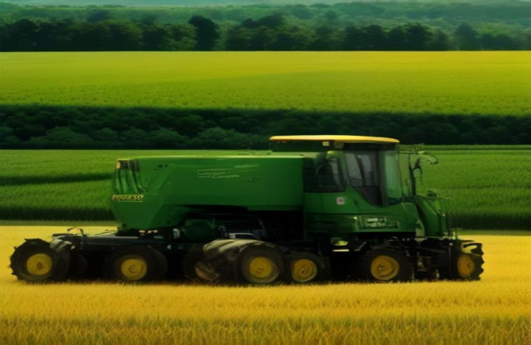John Deere Logo AI Wallpaper