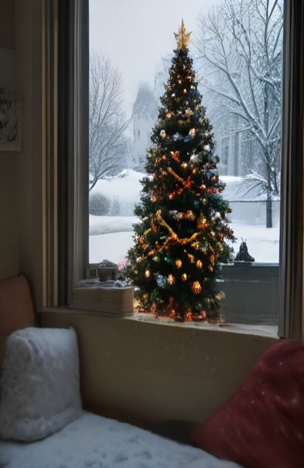 Best Christmas AI Wallpaper