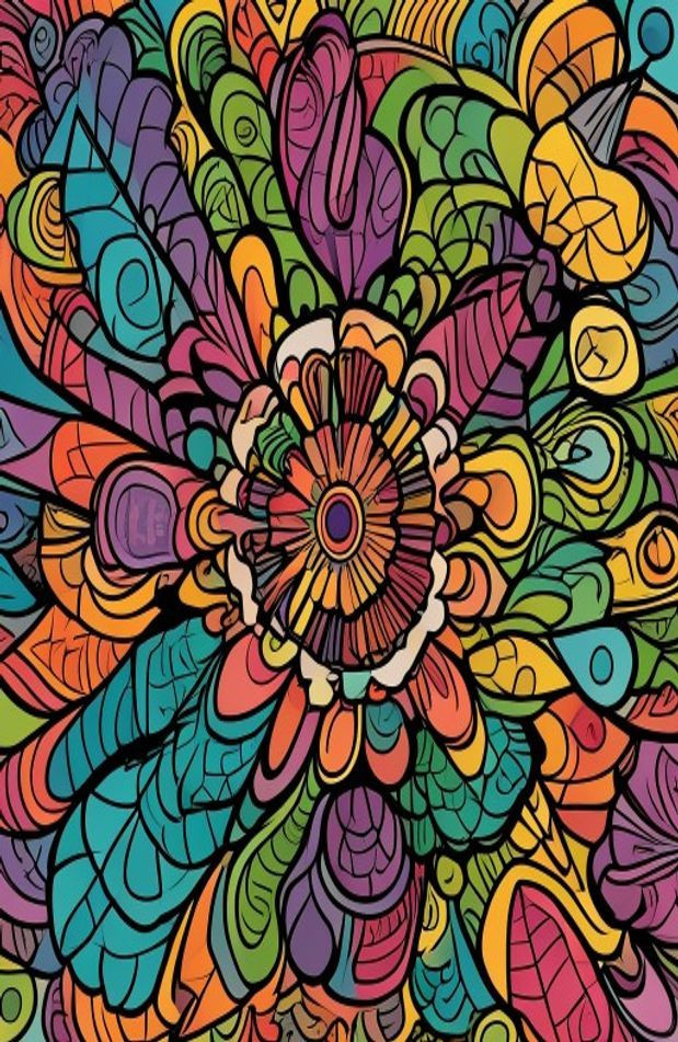 Doodle Art AI Wallpaper