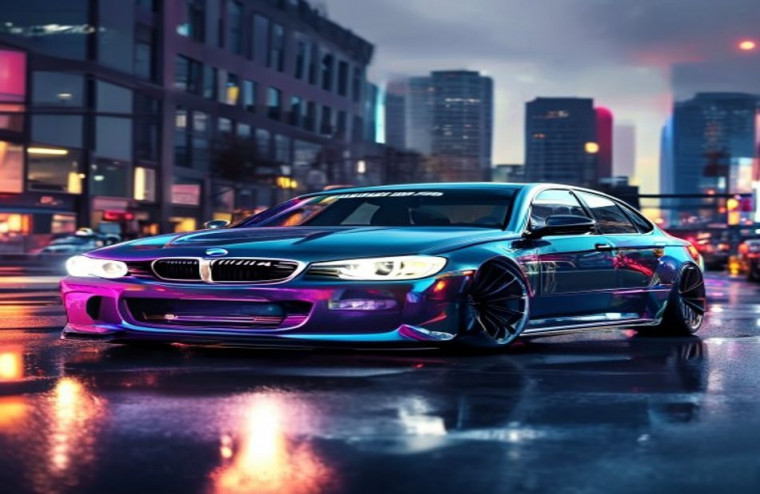 Bmw E60 M5 AI Wallpaper