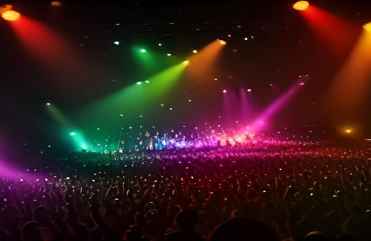 Rock Concert AI Wallpaper