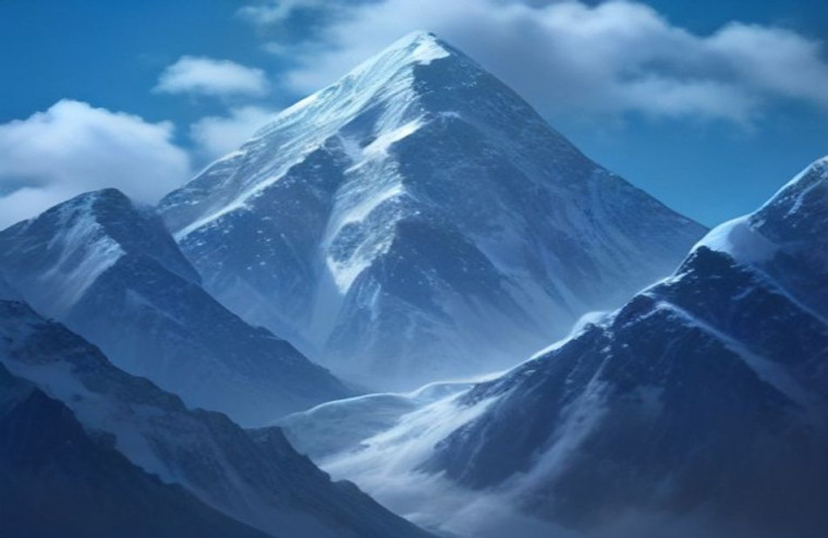 Mount Everest HD AI Wallpaper