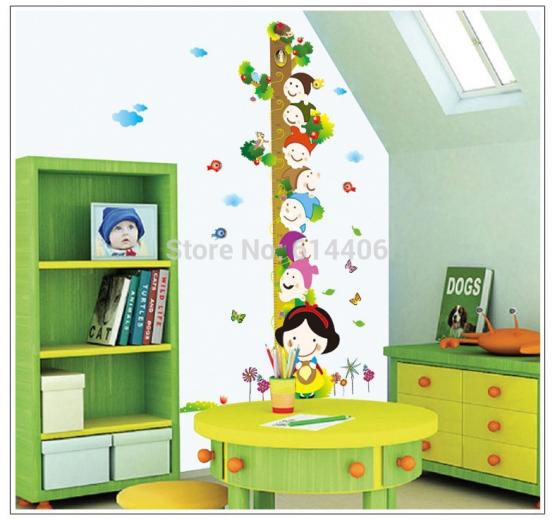 Free download door wallpaper Childrens room decoration Growth Chart
