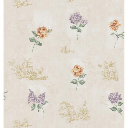 Free download Lavender toile wallpaper Its Taken a Toile on Me