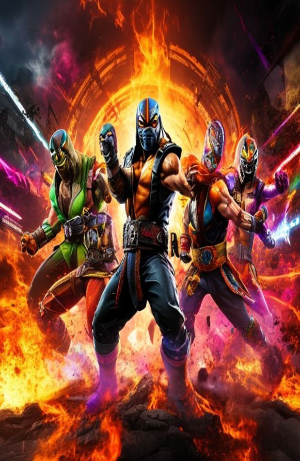 Mortal Kombat Live AI Wallpaper
