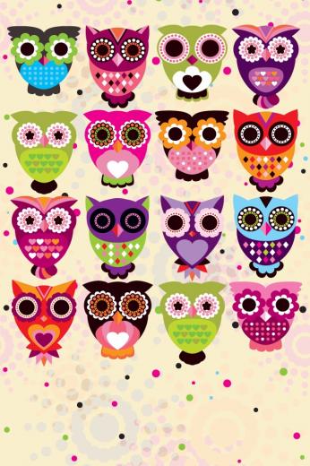 [50+] Cute Cartoon Owl Wallpaper on WallpaperSafari
