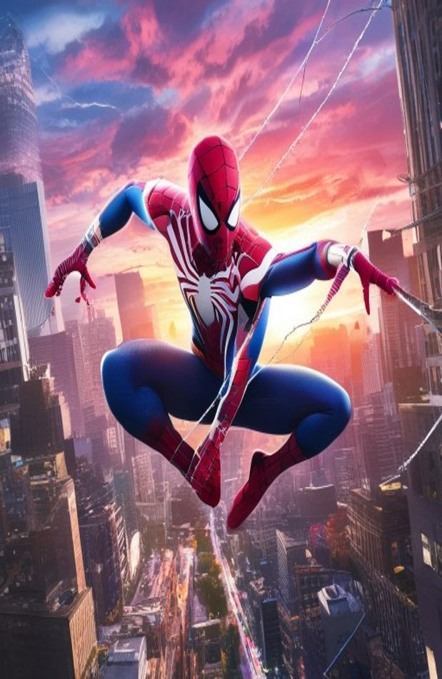Spiderman AI Wallpaper