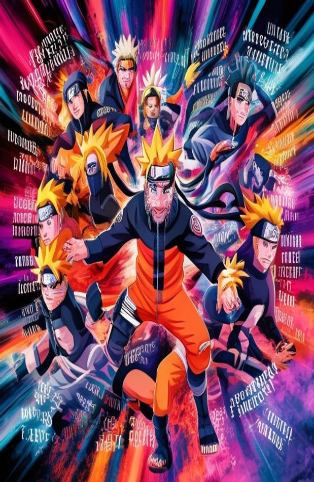 Naruto Anime Quotes AI Wallpaper