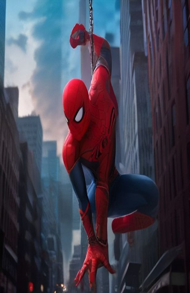 Marvels Spiderman AI Wallpaper