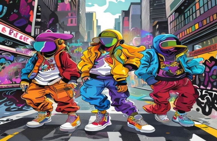 Supreme Cartoon AI Wallpaper