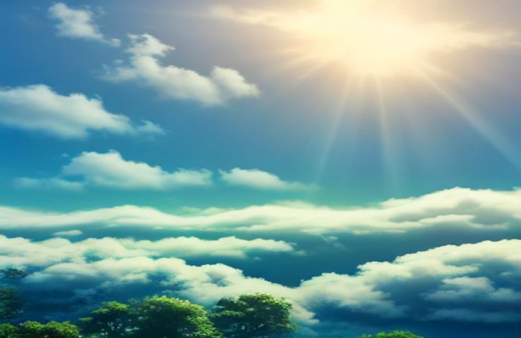 Heaven Image AI Background