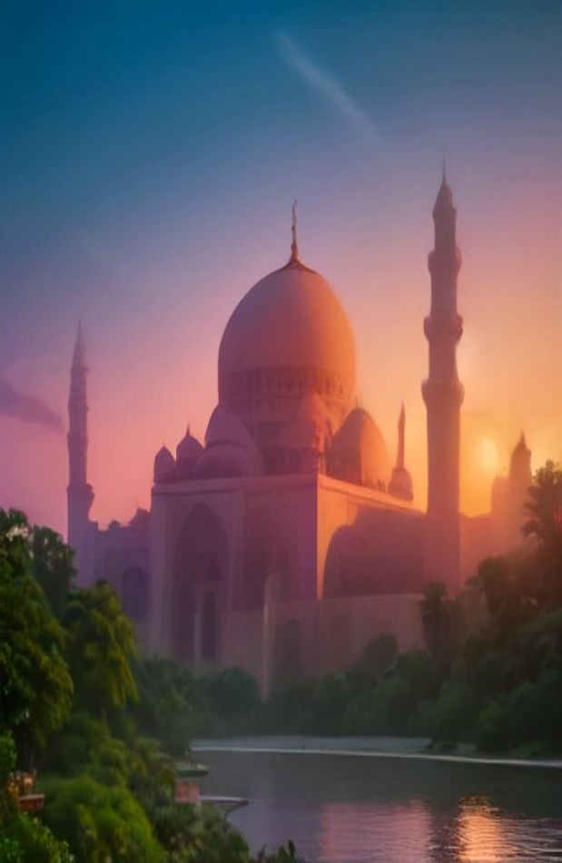 Mosque HD AI Wallpaper 1080p