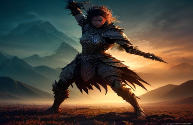 Warrior AI Wallpaper HD