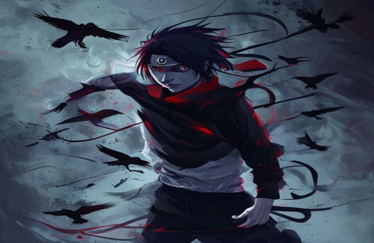 Cool Itachi AI Wallpaper