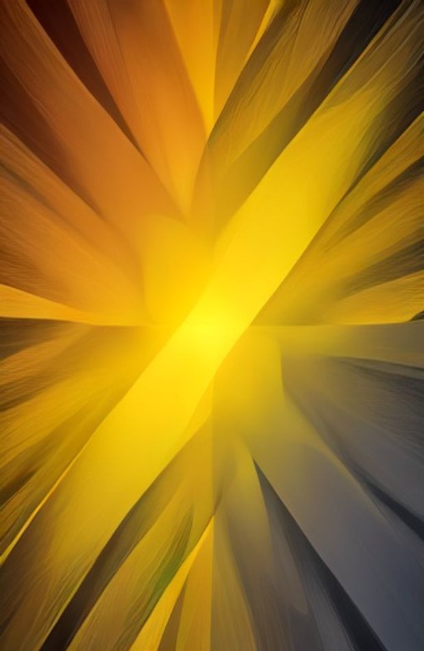Yellow AI Background Image