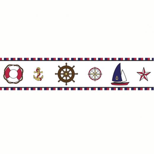 Free download Blue Nautical Flag Wallpaper Border Novelty Wallpaper ...