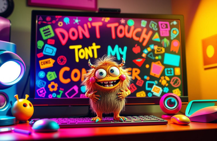 🔥 [70+] Don't Touch My Computer Wallpapers | WallpaperSafari