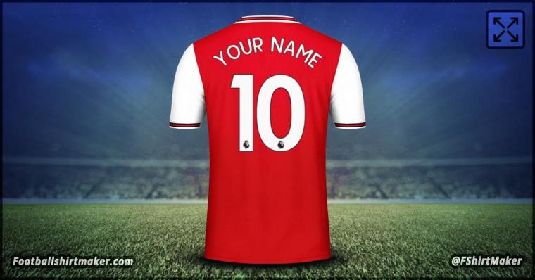 footballshirtmaker arsenal