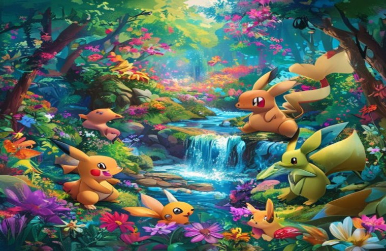 Awesome Pokemon AI Background