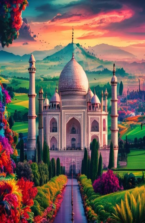 HD AI Wallpaper Of India