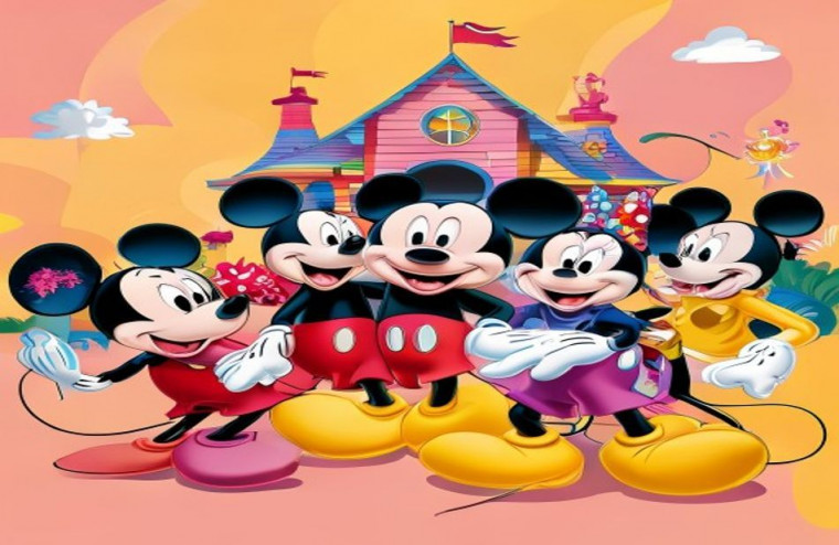 Mickey Mouse Clubhouse Image AI Wallpaper
